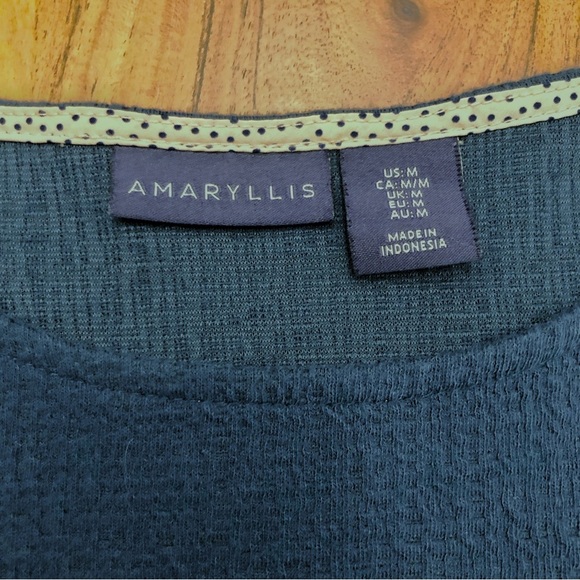 AMARYLLIS Navy Oversized Relaxed Fit Scoop Neck Tunic Midi Dress. Medium - Picture 5 of 13